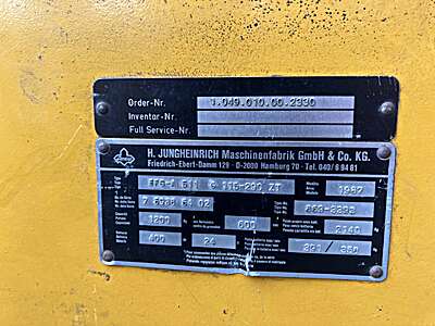 Heftruck Jungheinrich 1,2 Ton Elektrisch