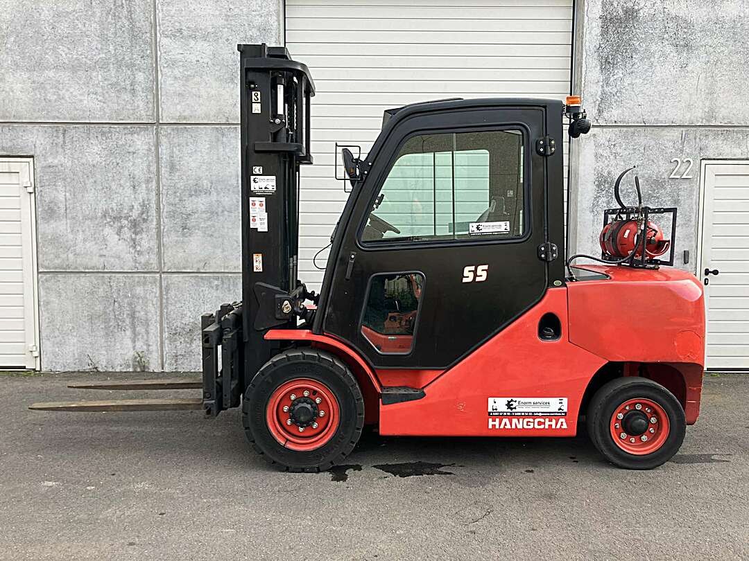 Heftruck Hangcha 5,5 Ton Gas