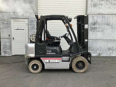 Heftruck Nissan 2,5ton Gas