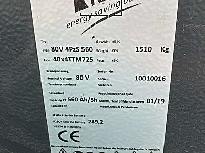 Heftruck Komatsu 2,5 Ton Elektrisch