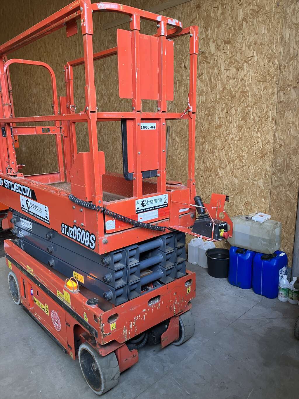 Schaarlift Sinoboom 8 Meter