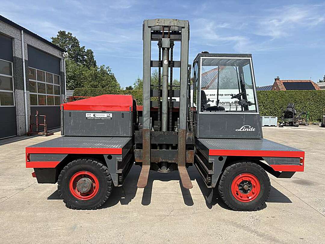 Heftrucks - Linde S50 Zijlader Sideloader Diesel Heftruck