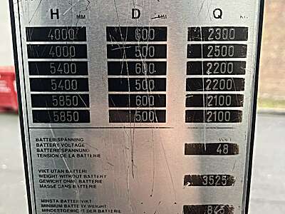 Vierweg Reachtruck Atlet 2,5ton